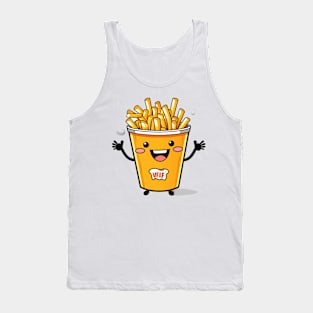 kawaii french fries T-Shirt cute potatofood Tank Top